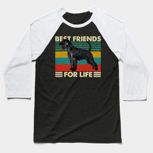 Best Friends For Life Schnauzer Elegance, Tee Trendsetter Baseball T-Shirt